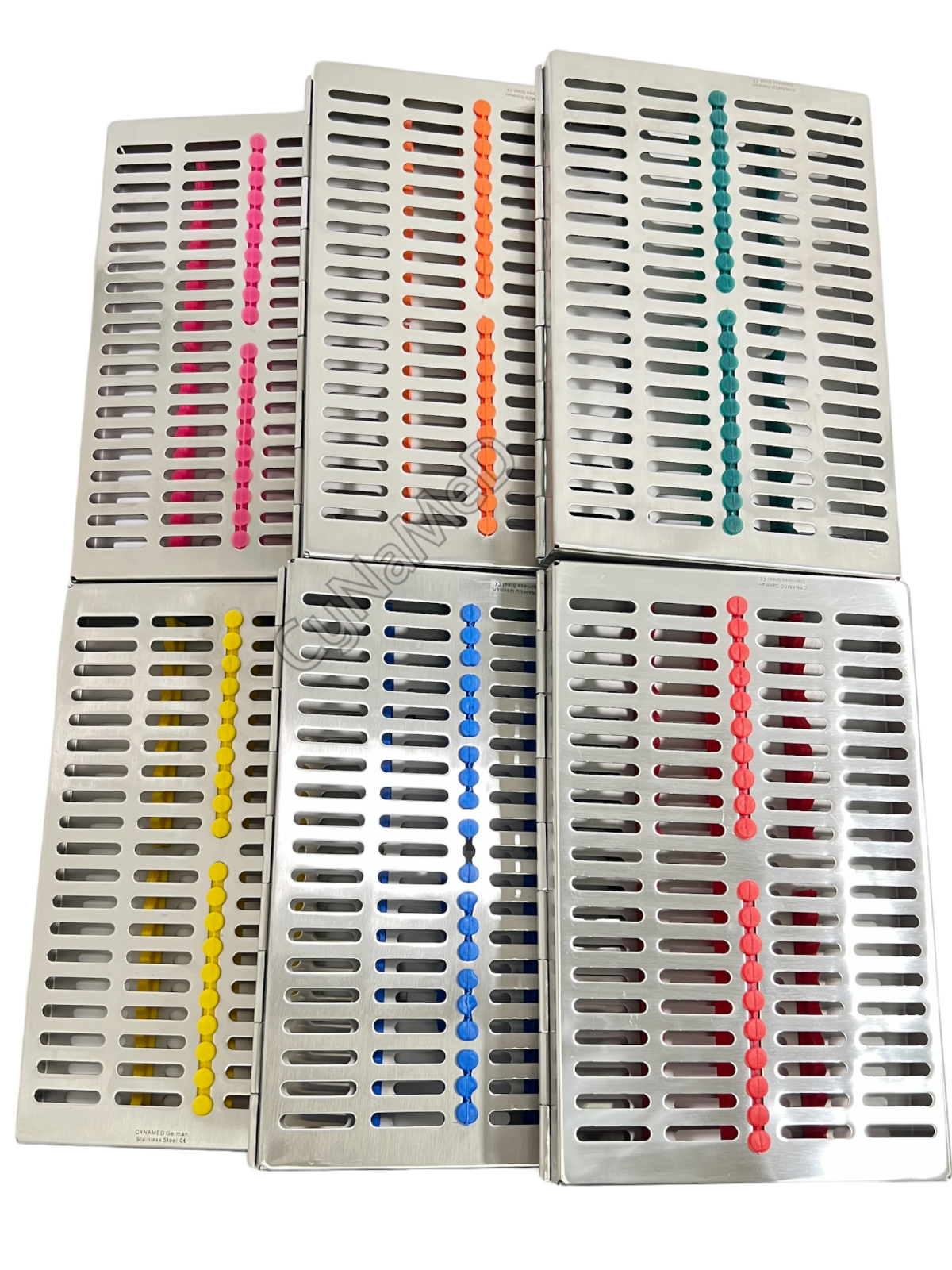 GERMAN DENTAL AUTOCLAVE STERILIZATION CASSETTE RACK BOX TRAY FOR 20 INSTRUMENTS