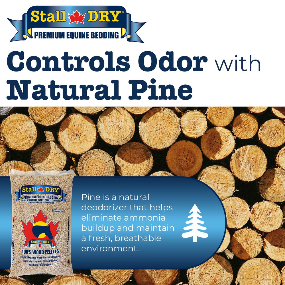 Progressive Planet Stall Dry Premium Equine Bedding Pellets, 35lbs