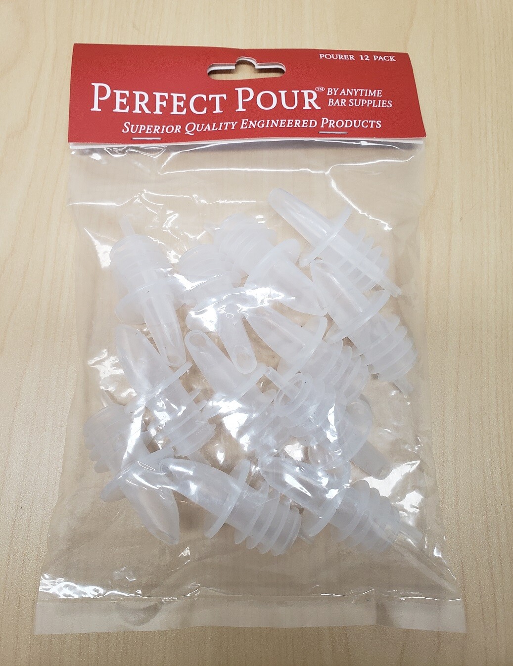 Liquor Pourer Pour Spout DOZEN Snow Cone Torani Davinci Monin Bottle (12)