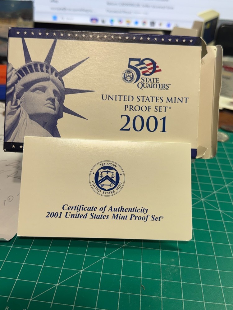 2001-SKENTUCKY STATE QUARTER DCAM PROOF