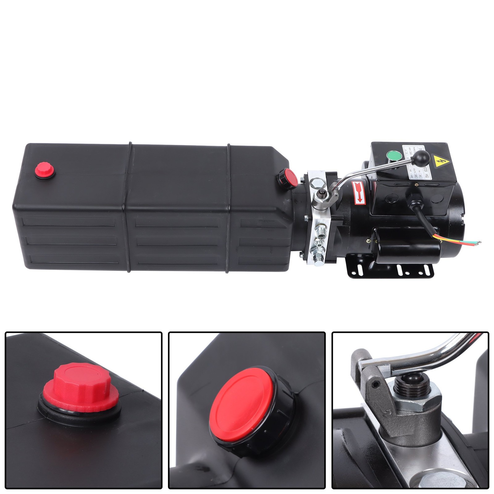 4 Gallon Hydraulic Power Unit Pump Single Phase 3450rpm Electric Pump 2 HP