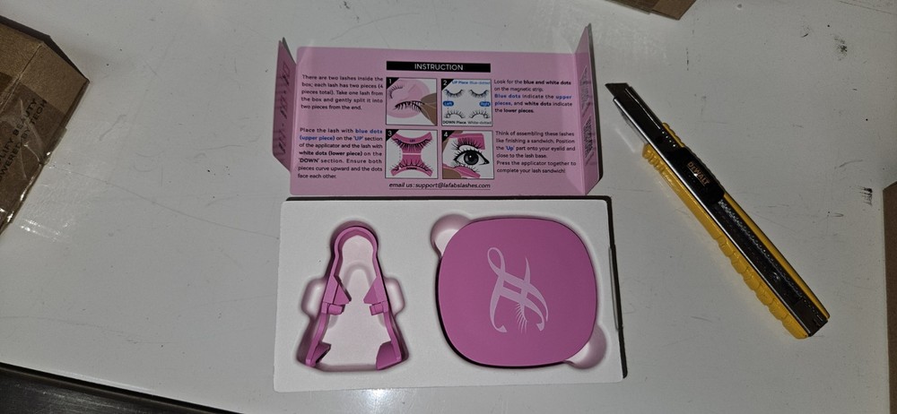 LAFABS Magnetic Eyelashes 5 Piece Set