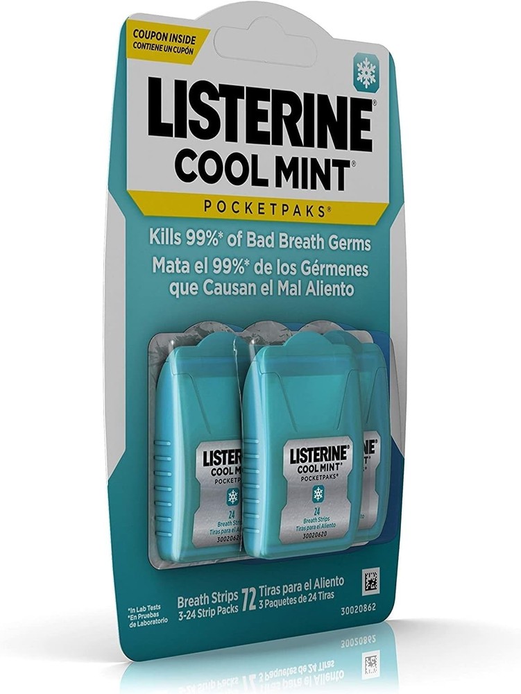 Gingivitis-Fighting Mint Strips 12 Pack