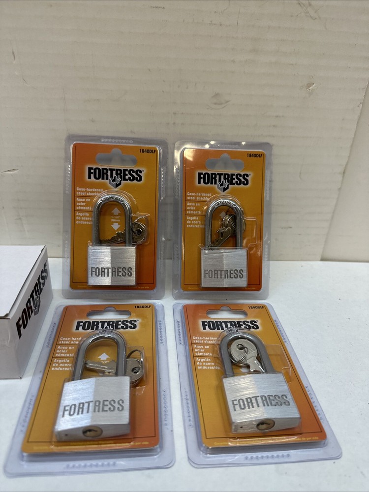 1840dlf 1 9/16in Wide Solid Bo,No 1840DLF, Master Lock Co Qty 4