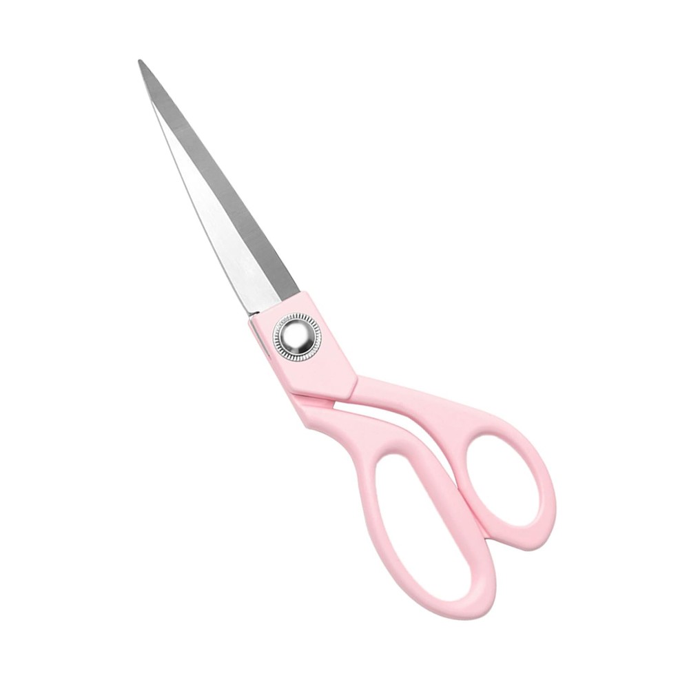 Pink Fabric Scissors 8 Inch Candy Colored Sewing Shears Premium