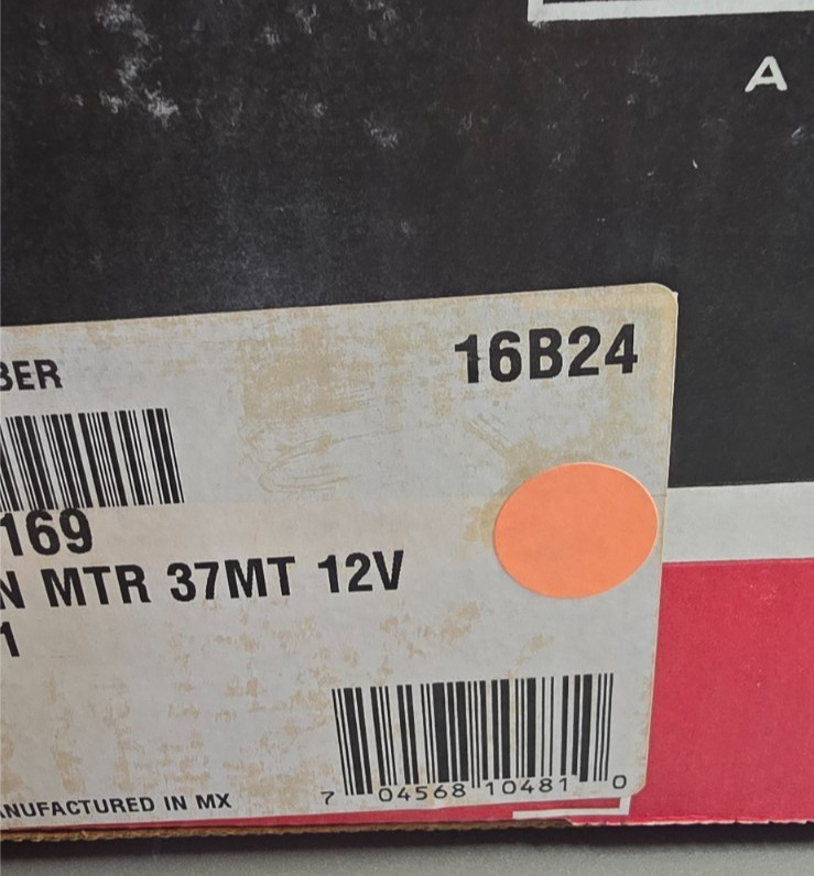 Delco Remy 10461169 Reman Starter Motor 37MT 12V CW for Cummins International