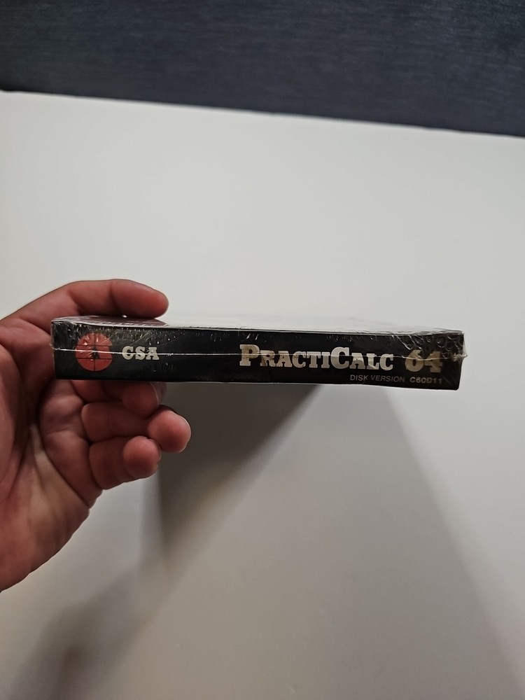 PractiCalc 64, Commodore 64, Computer Software Associate CSA - Sealed