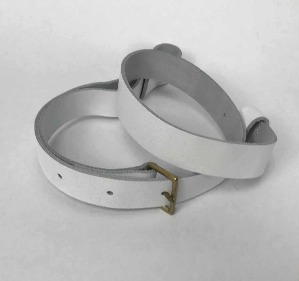 British 1853 Enfield White Sling with Brass Buckle