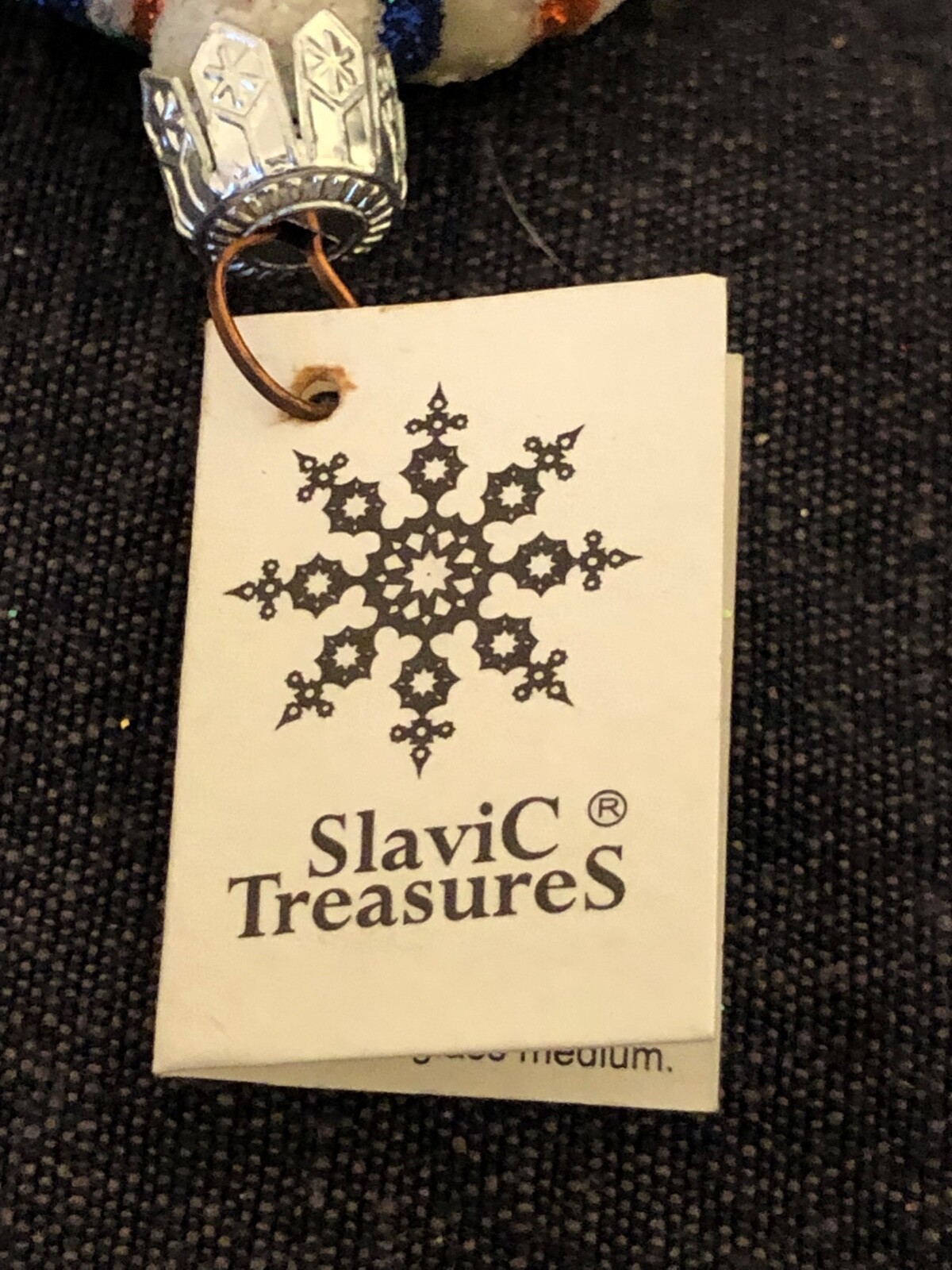 NEW Slavic Treasures Glass Snowman Band Set of 4 Christmas Ornaments 4" LAST SET