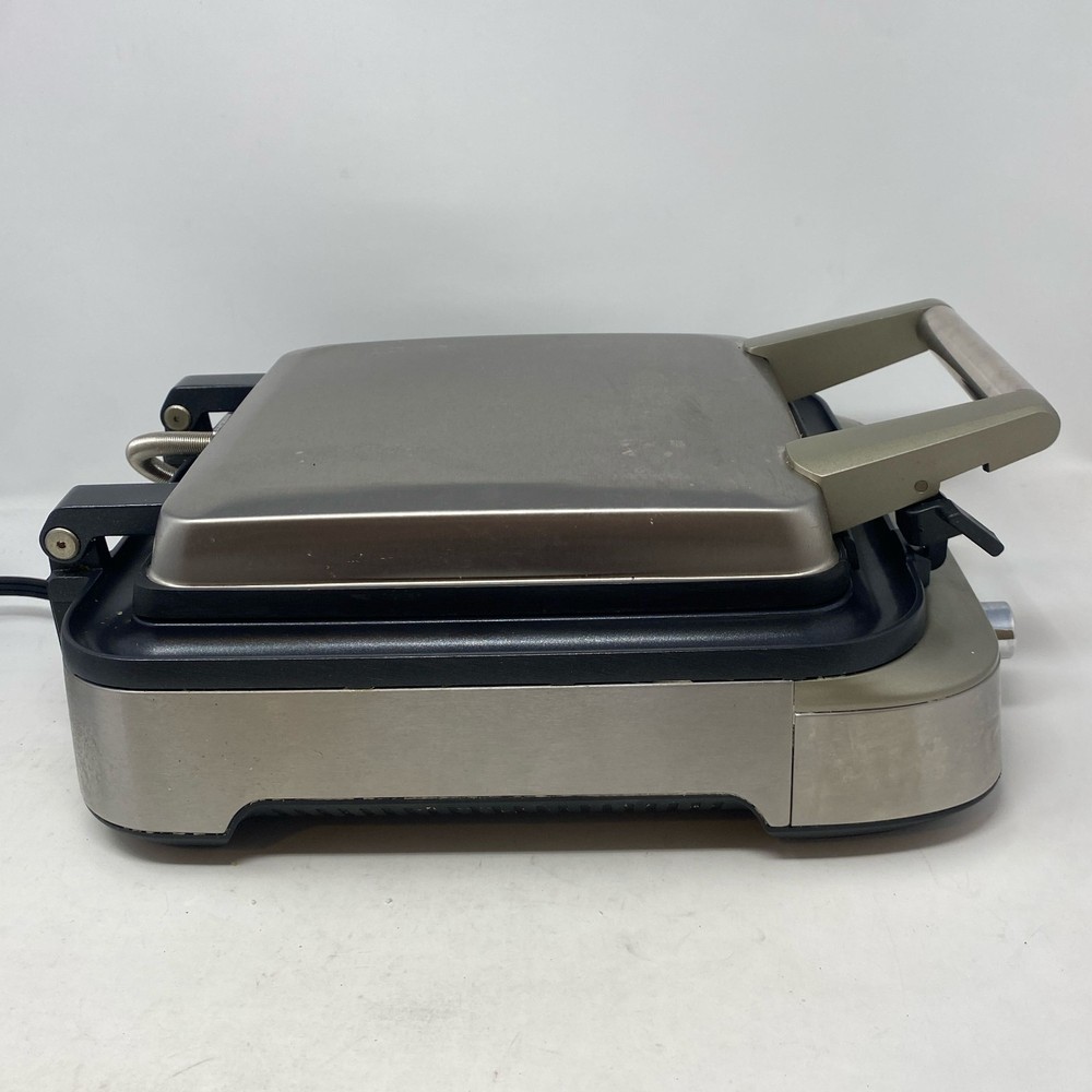 Breville Smart Waffle Pro 4-Slice Waffle Maker, Silver