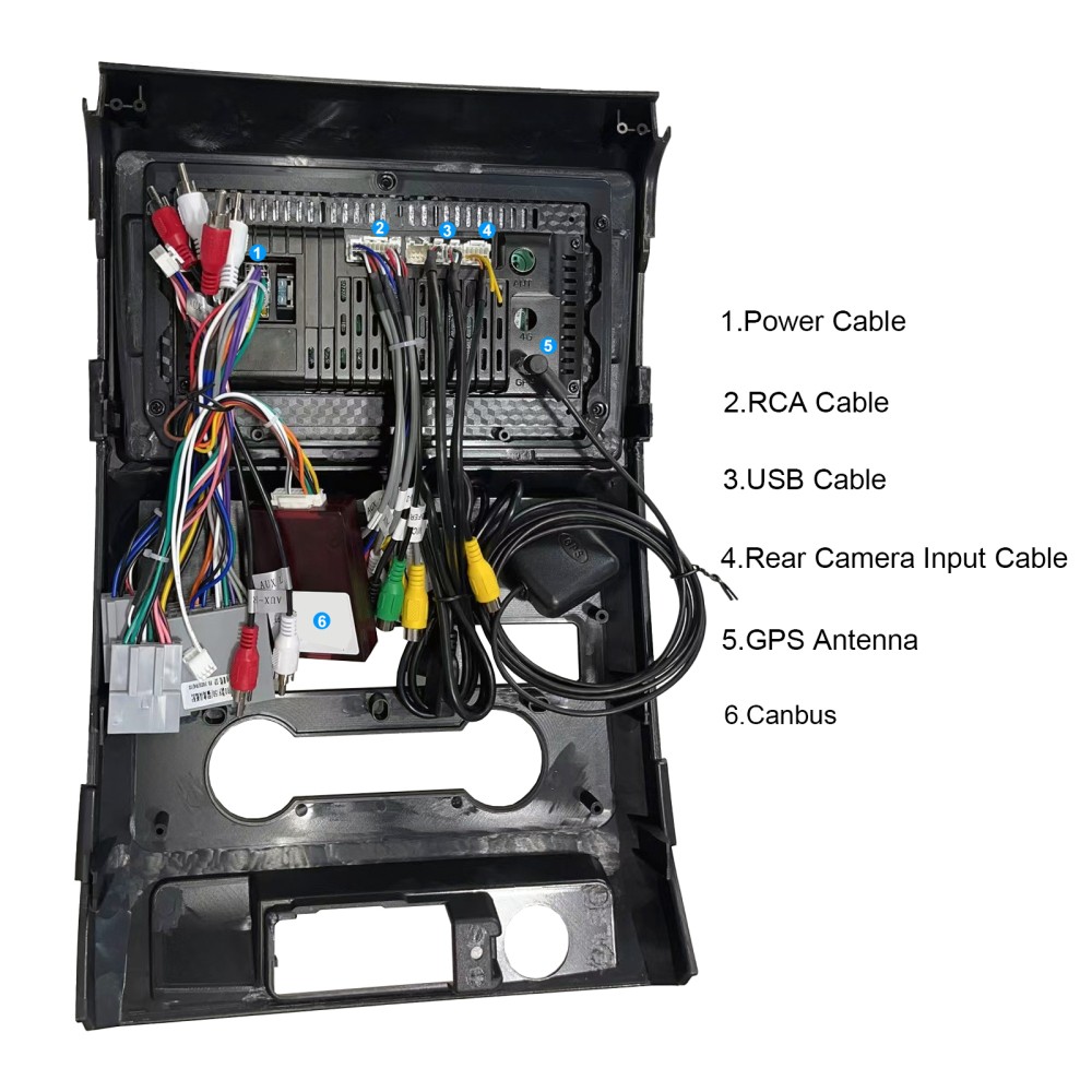 For Ford F-150 2009-2014 10" Carplay Android 15 Car Stereo Radio GPS Navi 2+64GB