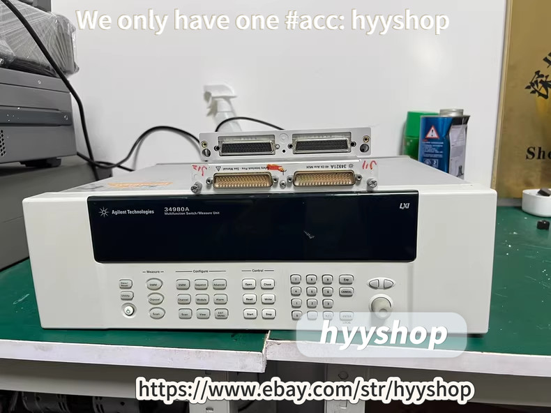 Agilent/Keysight 34980A Collector Host, with good functionality