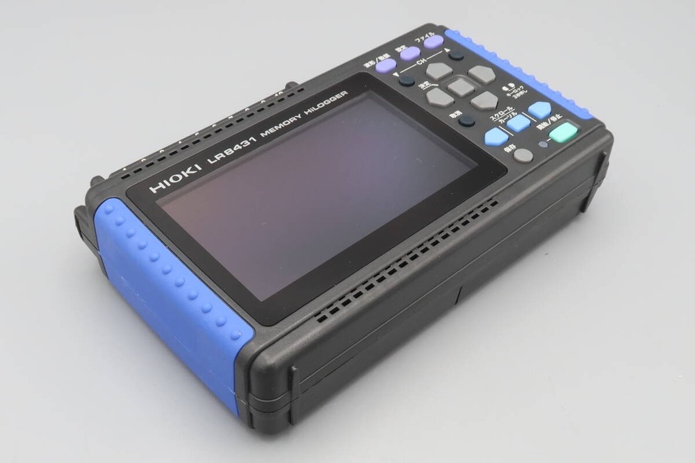 Hioki LR8431 Memory HiLogger Data Logger Tested Working CF Card