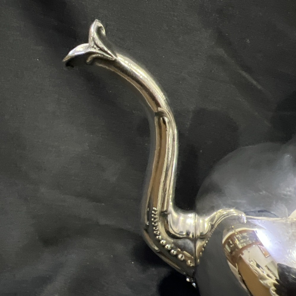 Silver Plated Tea Coffee Kettle