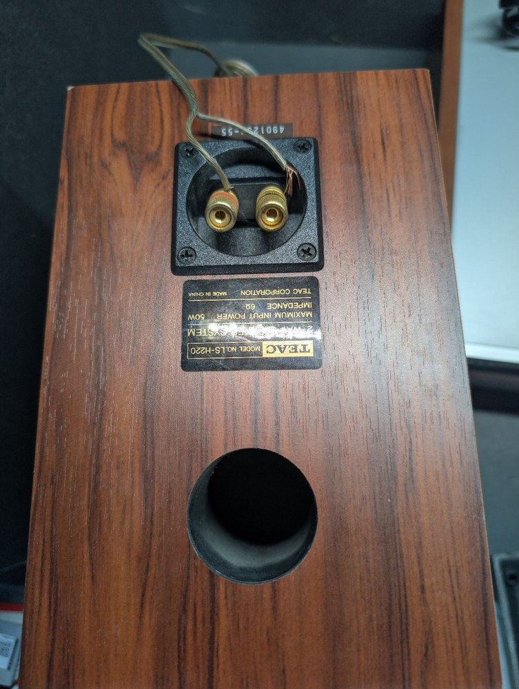 TEAC CD RECEIVER CR-H220 + Speakers TESTED WORKING