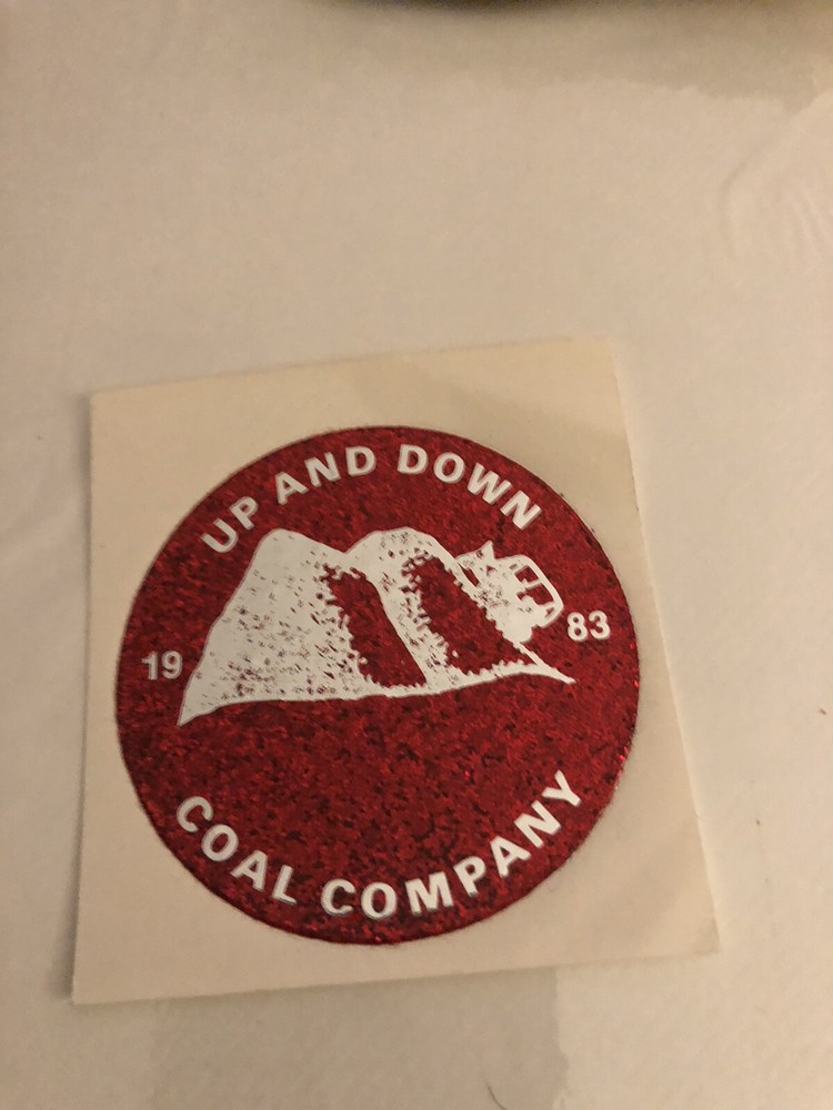 coal mining stickers nice older coal company