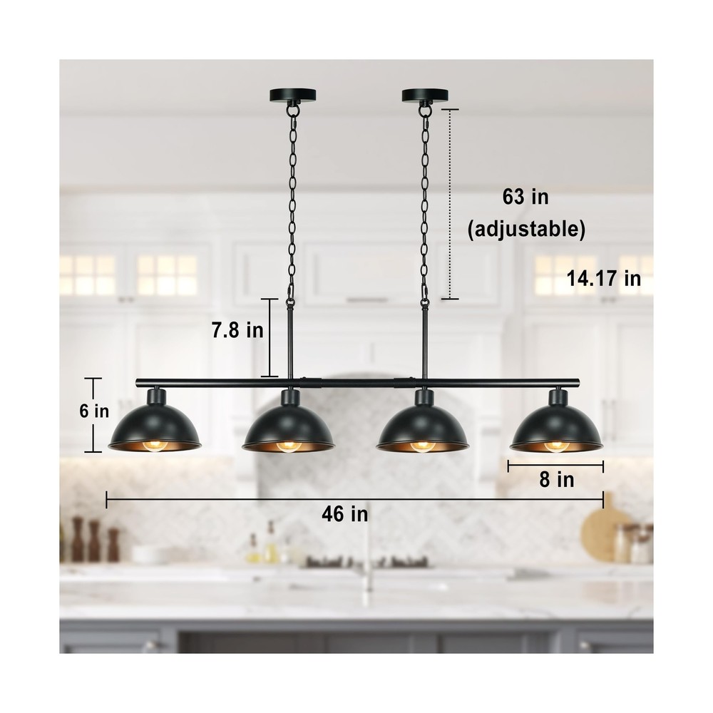 Pool Table Light,Billiard Light,Pool Table Lights Hanging Over Pool Table Kit...