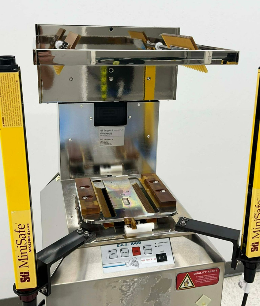 MGI EET 1000 EET10395F-2-U Wafer Exchanger *used working
