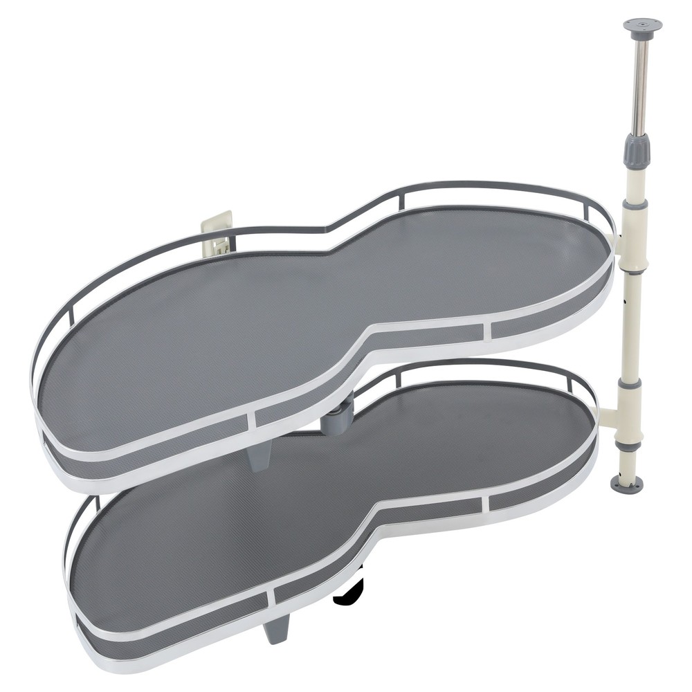 Kitchen Blind Corner Cabinet Pull Out Shelves 2-Tier Left Pull-out Organizer