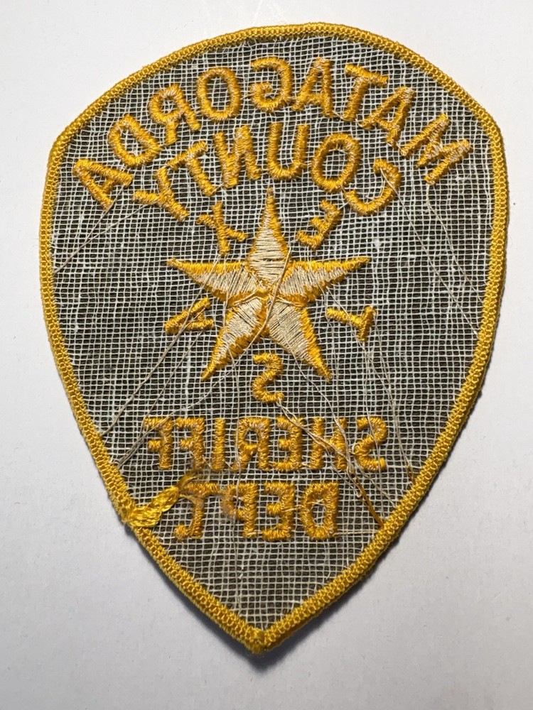 Matagorda County Texas Sheriff Patch