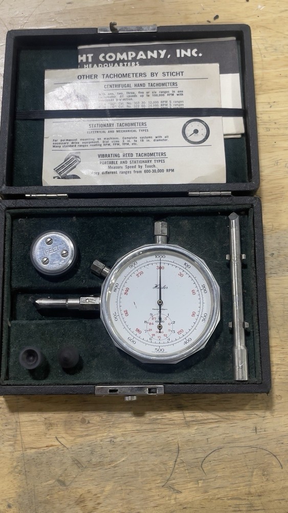 HASLER  TACHOMETER and SPEED INDICATOR