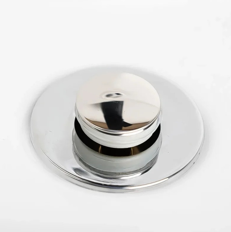 2pcs Universal Sink Drain Plug Bounce Core Stopper for Bathroom & Kitchen - NEW