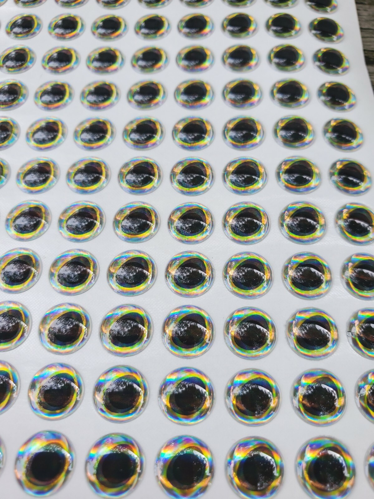 3D Lure Eye Self Stick 3 mm -15 mm ST