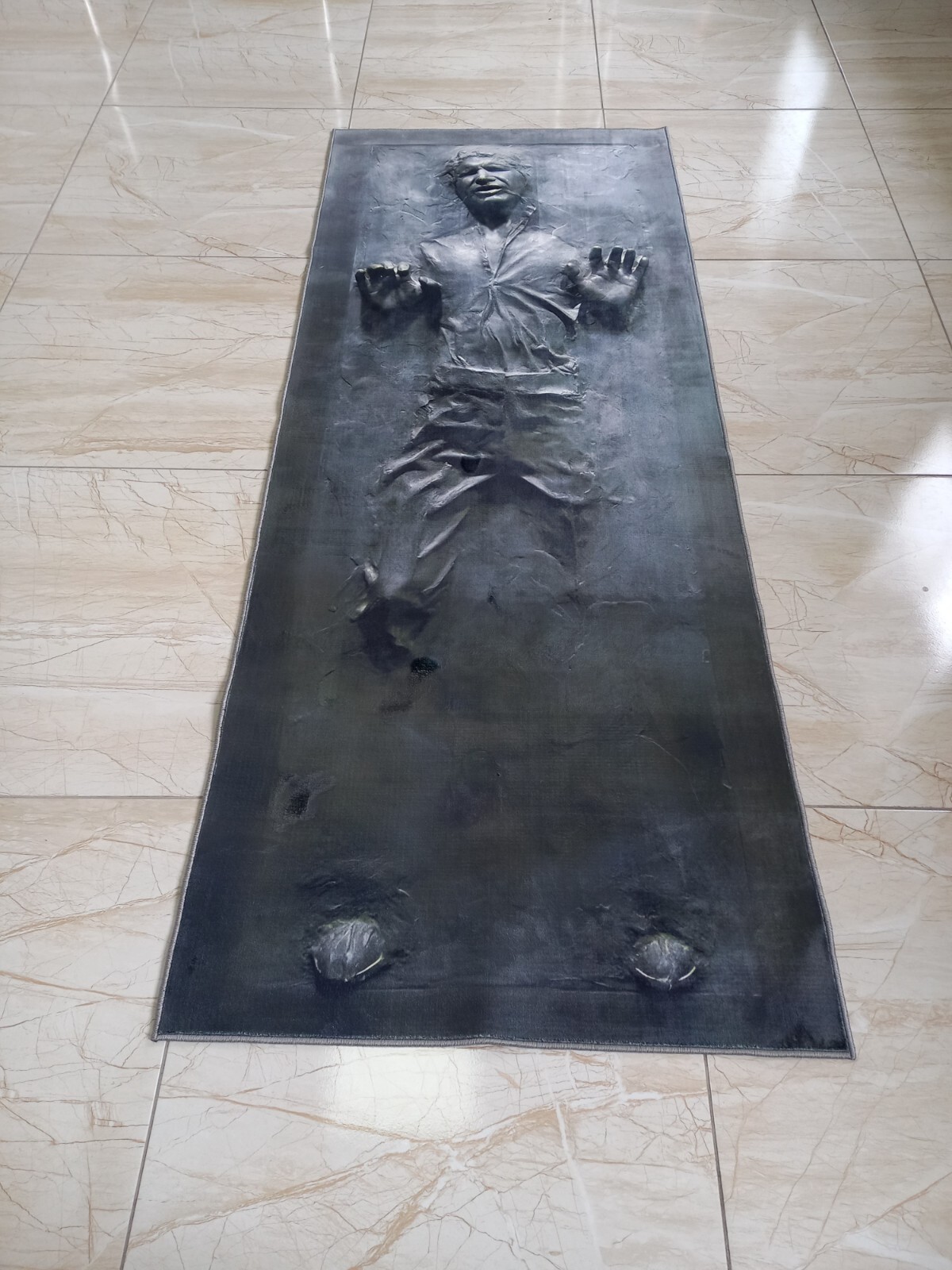 Han Solo Runner, Han Solo Carbonite Rug, Star Wars Gift