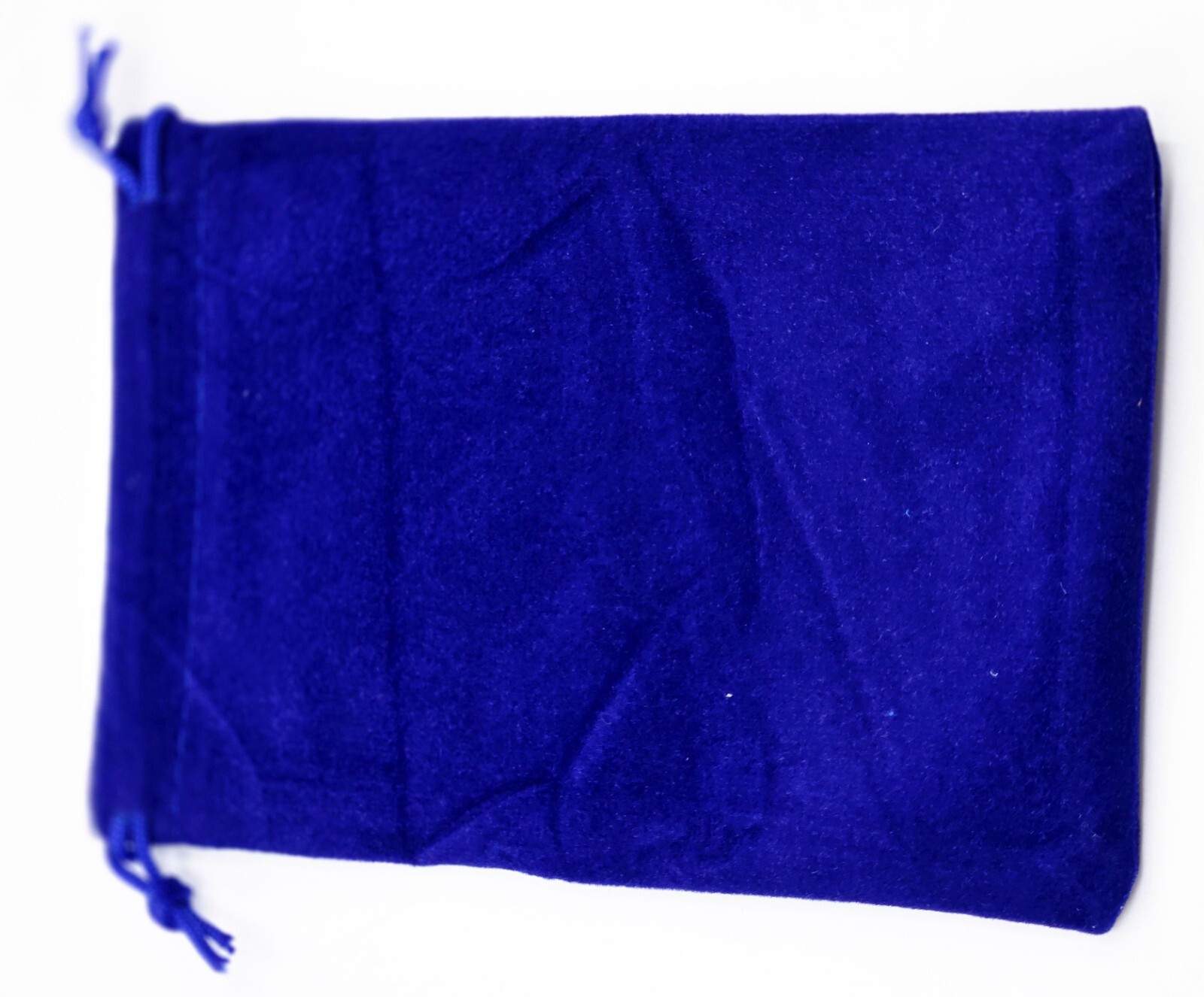50 Pcs 4x6 Inches Velvet Gift Bags Drawstring Jewelry Pouches Blue Color Pouch