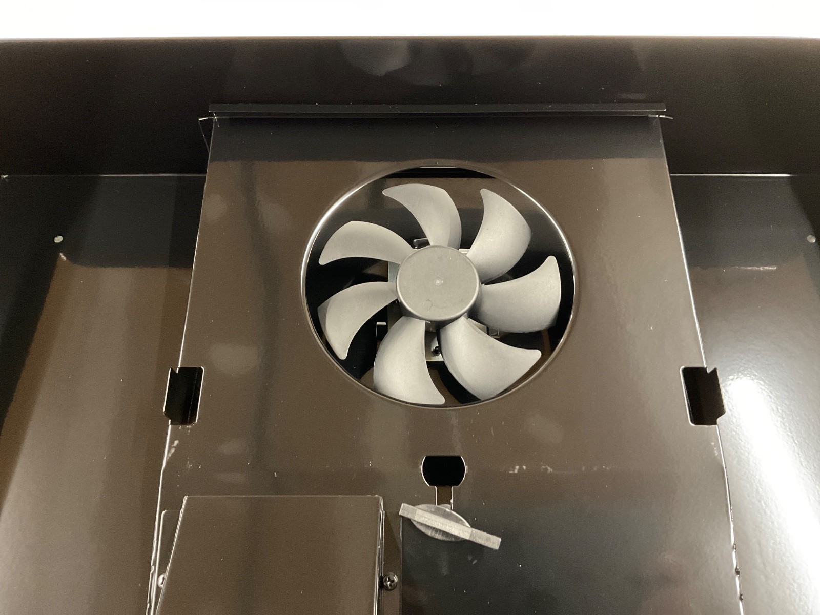 RECPRO RP-RH-22-BL RV Low-Profile 22" Stove Range Hood w/ LED Light 12VDC Black