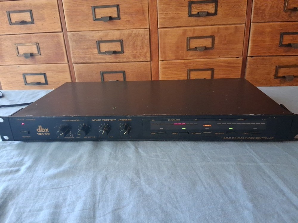 Vintage DBX 1BX-DS Dynamic Range Controller WORKING