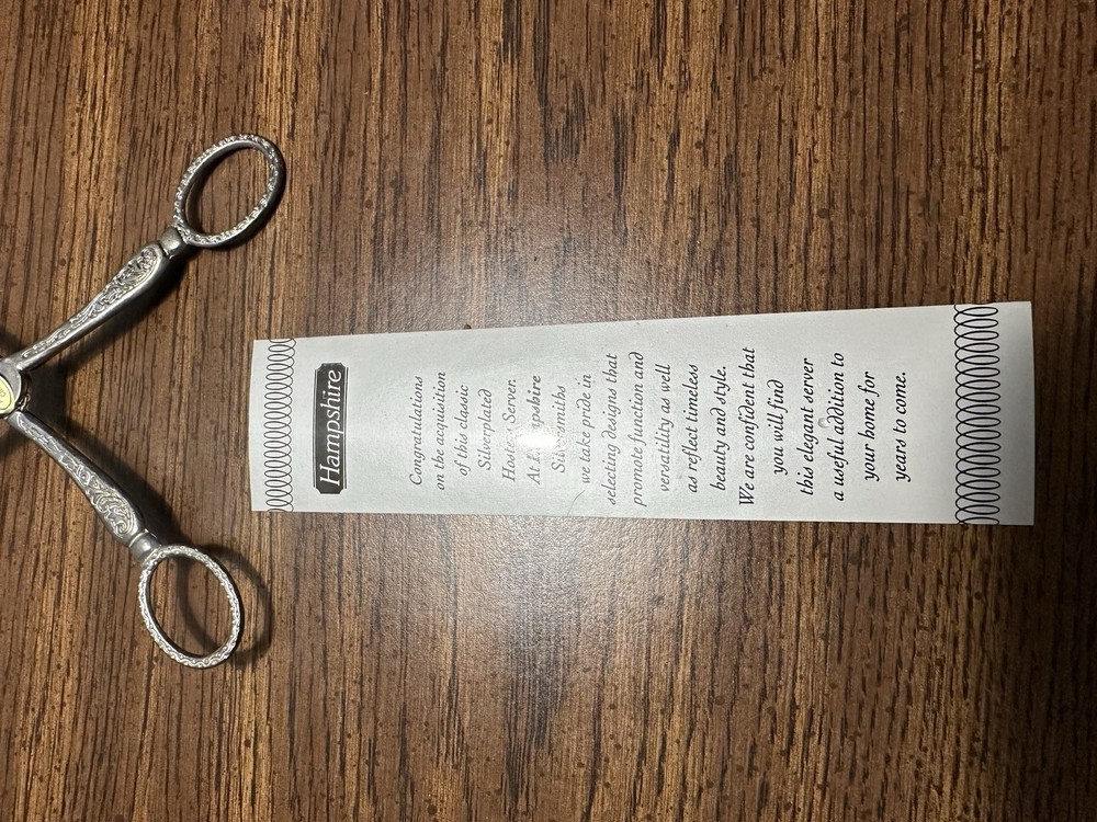 Hampshire Silver plated Hostess Server