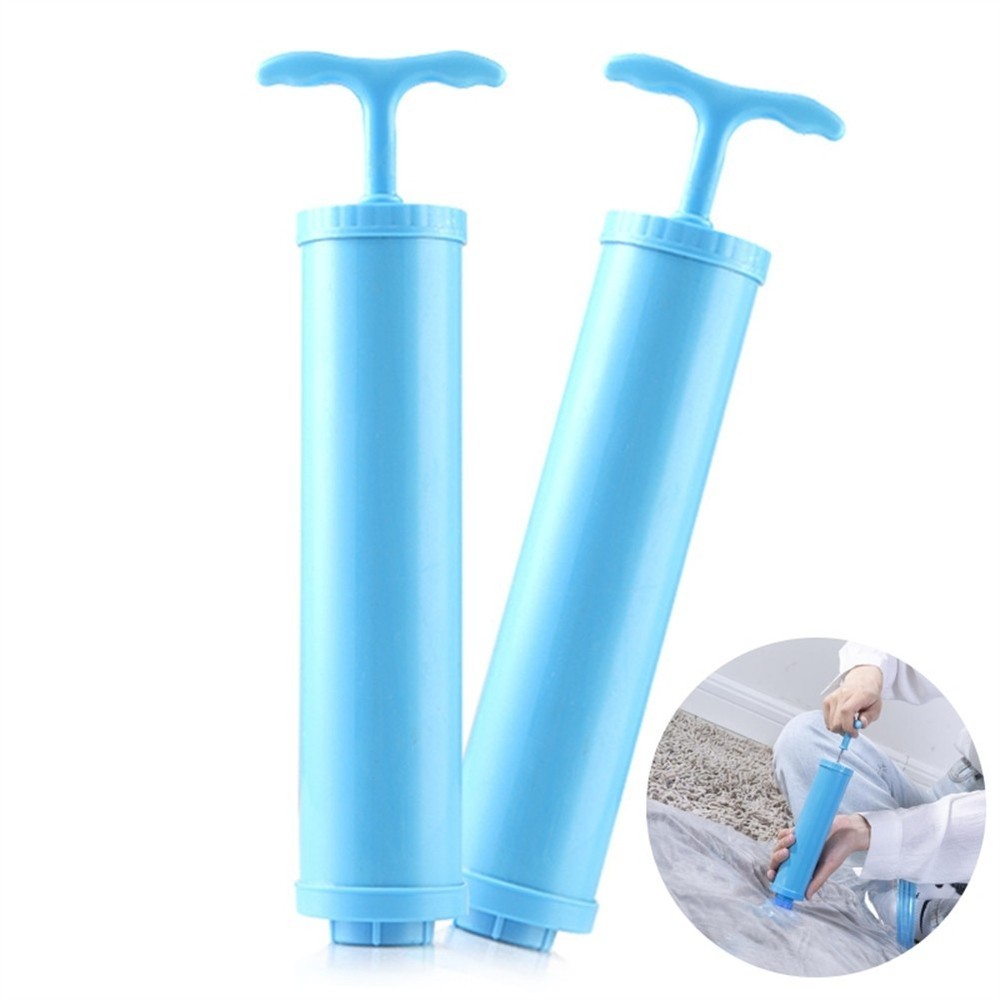 Practical Pump Vacuum Suction 24.5x4.5cm Against Water Bugs Compressed