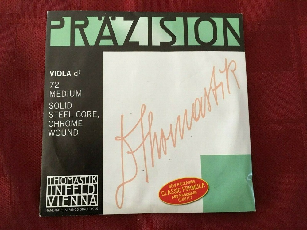 4/4 THOMASTIK INFIELD PRAZISION PRECISION VIOLA D STRING, BALL END  - 72D 72