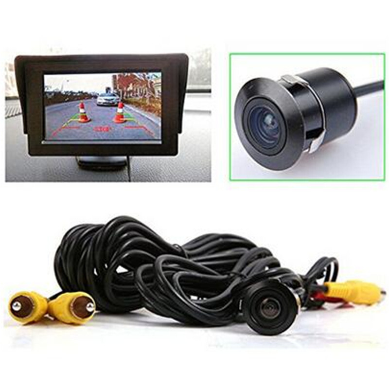 170° Car Rear View Camera Reverse Back Up Parking Night Vision Waterproof Kit