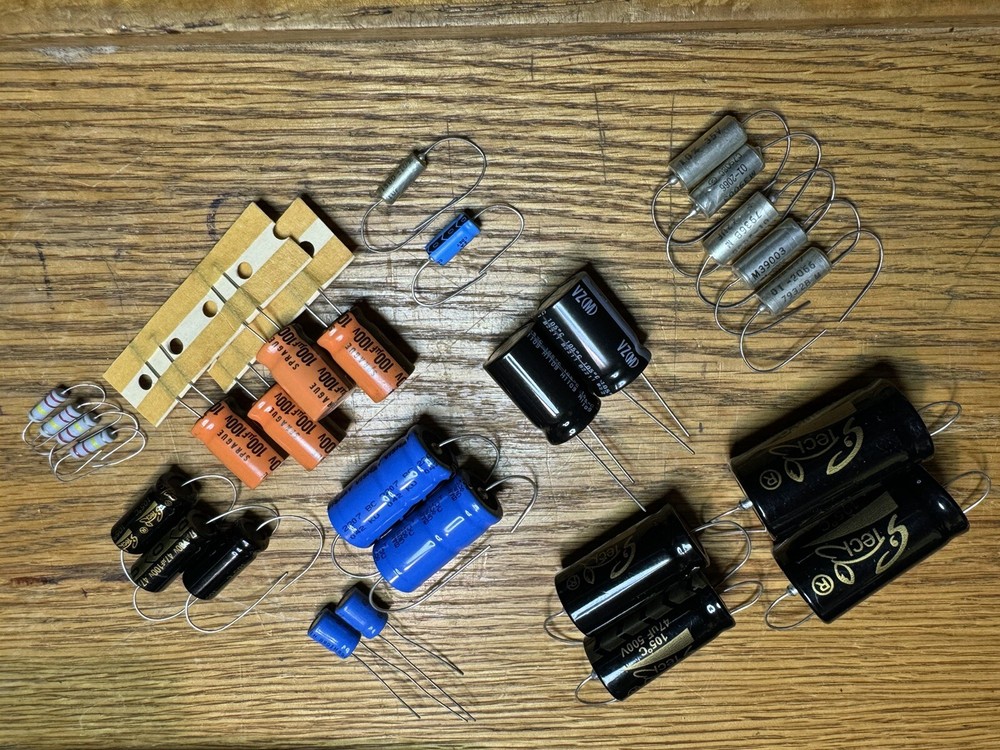 Fender Hot Rod Deville complete capacitor re-cap kit