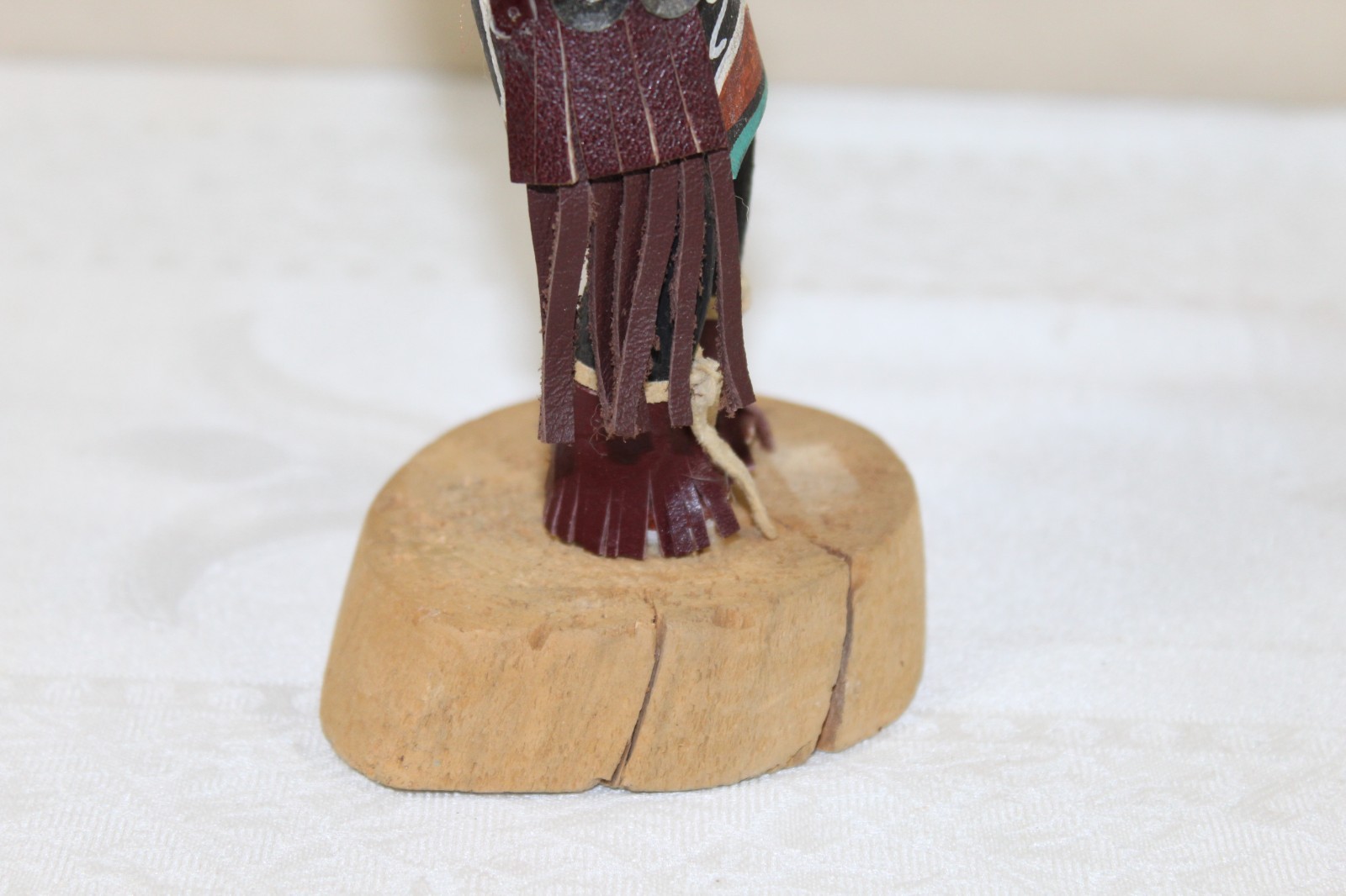 Vintage Hopi Pueblo 7.25" Kachina Doll "Snake Dancer" Signed with Losses