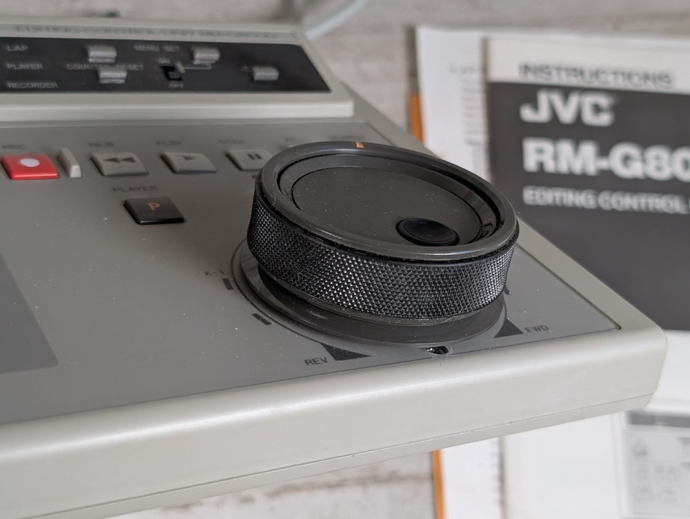 JVC RM-G800U Editing Control Unit w Manual