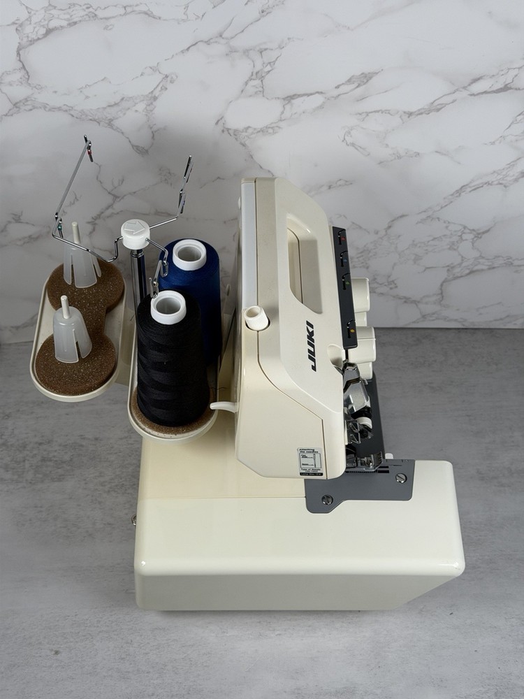 Juki Sewing Machine Model MO-634D Japan Tested Working With Case