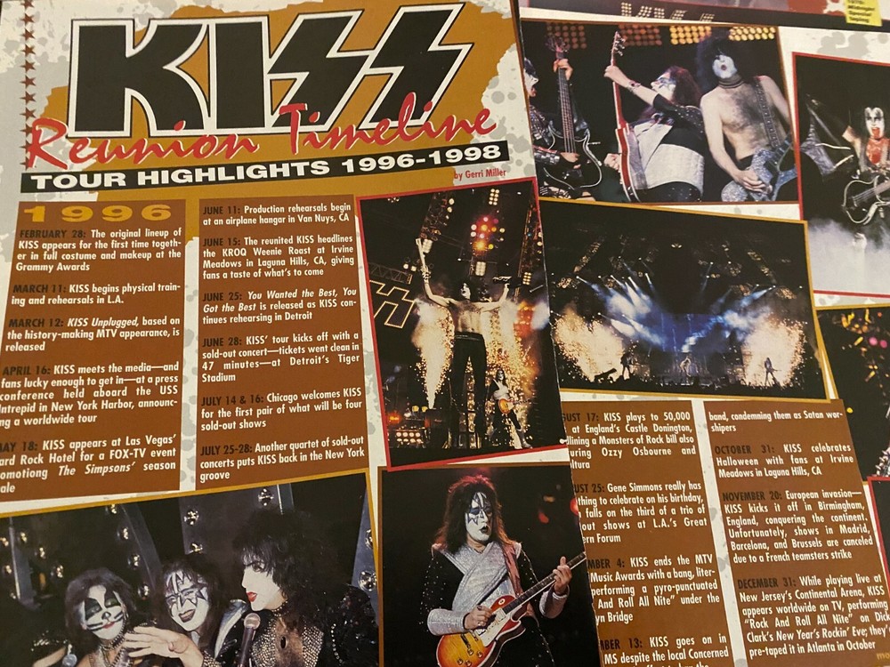 Kiss, Five Page Vintage Clipping