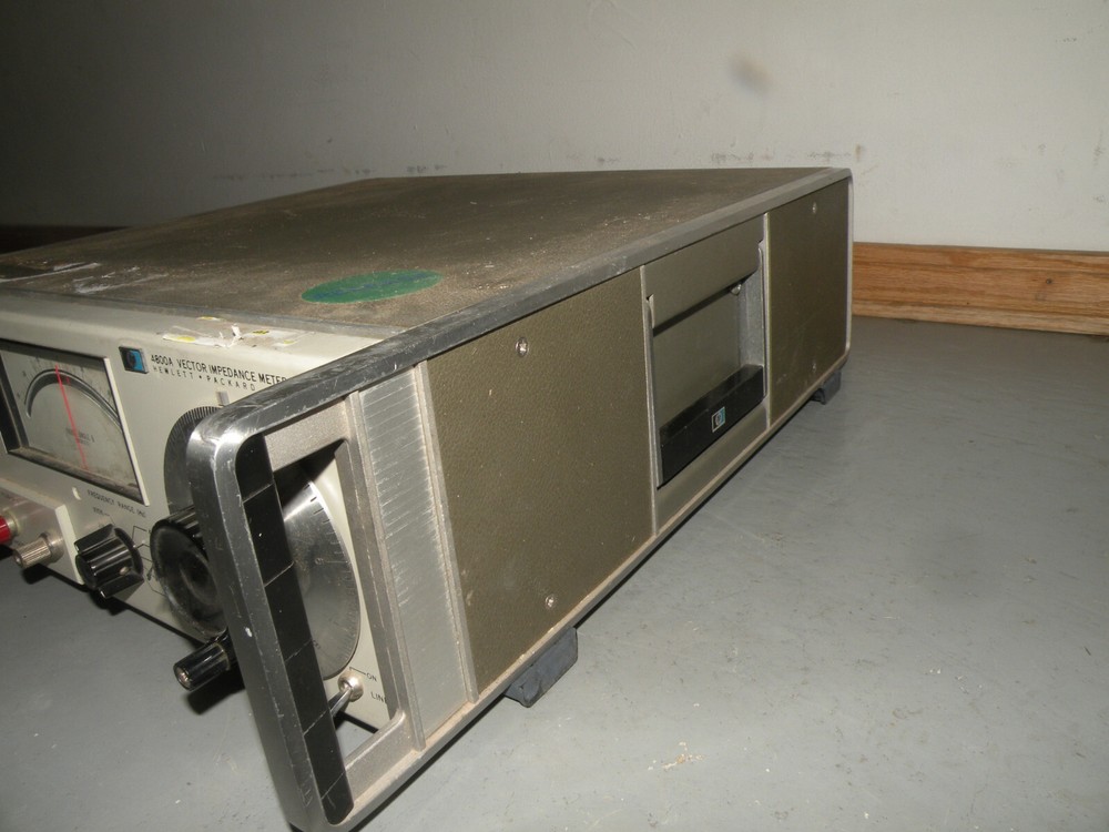 HP 4800A Vector Impedance Meter w/ 4801A Direct Measurement Plug-In