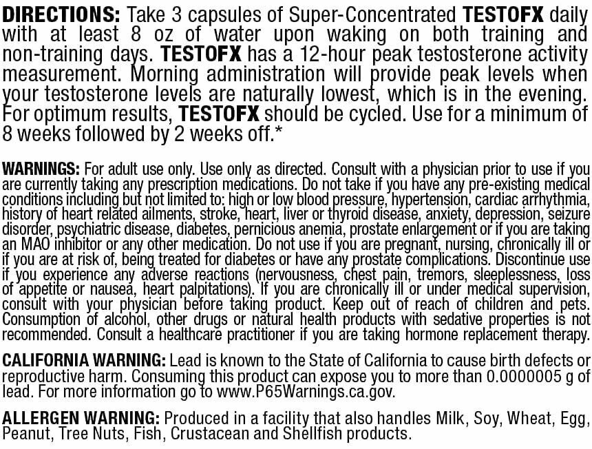ALLMAX TESTO-FX, Testosterone Booster, 90 Capsules