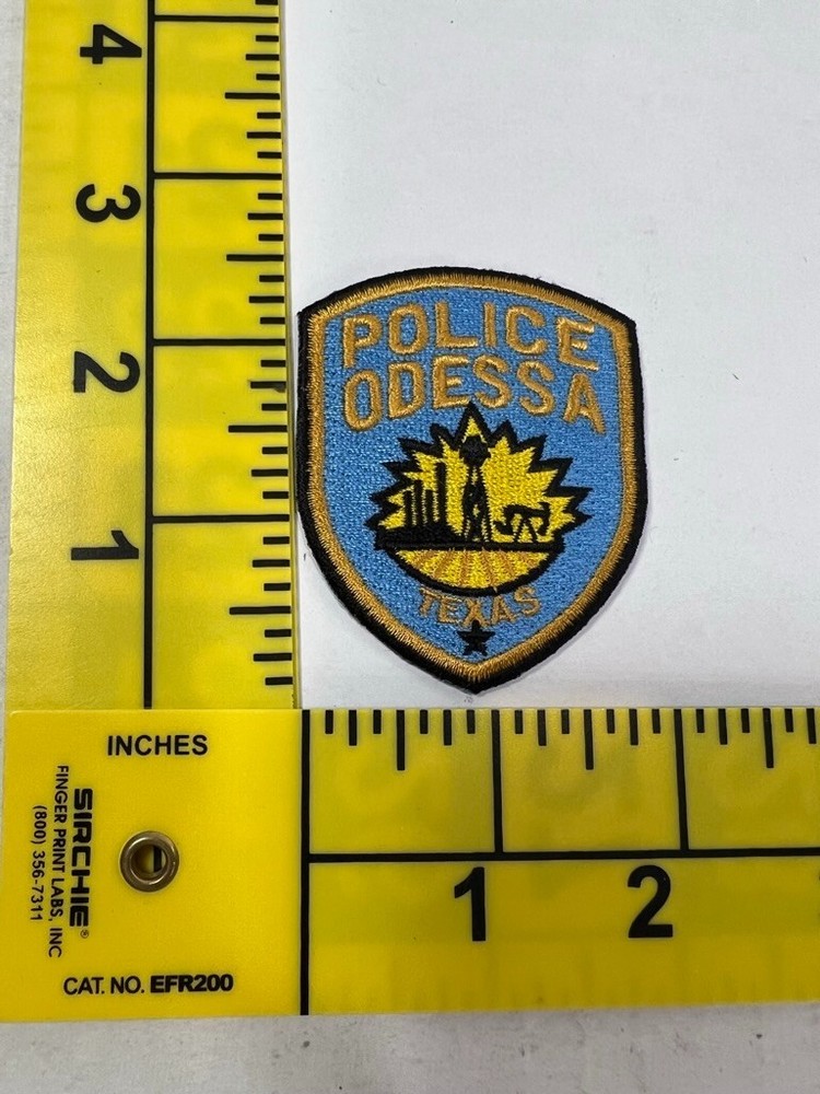 Police Odessa Texas TX Shoulder Patch