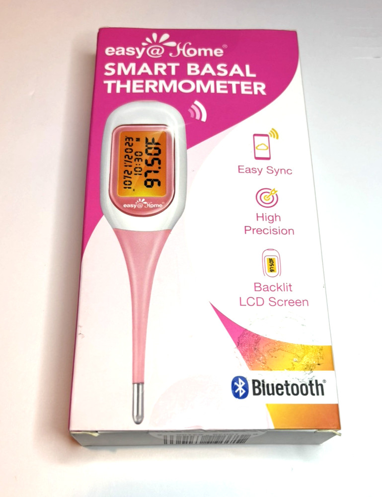 Premom App Integrated with Easy@Home Smart Basal Thermometer – EBT-300