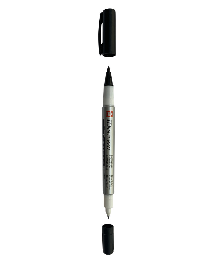 SAKURA IDENTI PEN DUAL POINT PEN-Extra fine/fine