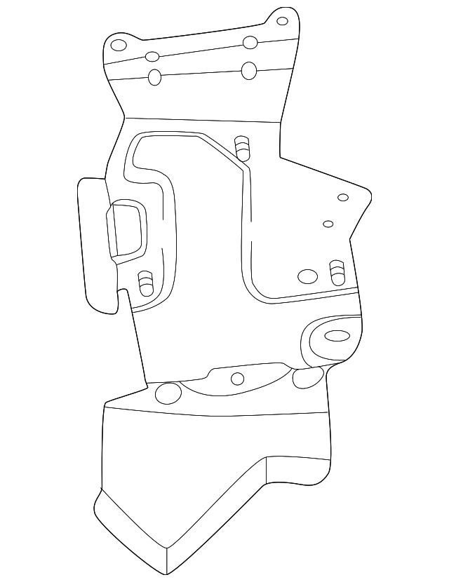 Genuine Mitsubishi Bracket 8639A275