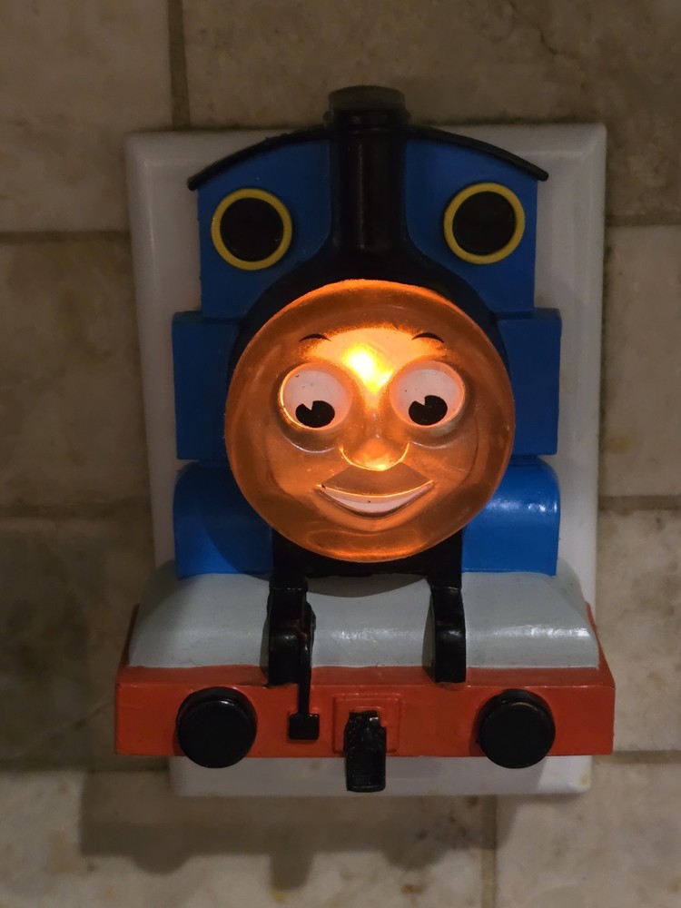Vintage Thomas the Tank Engine Train Night Light 1992 Working!