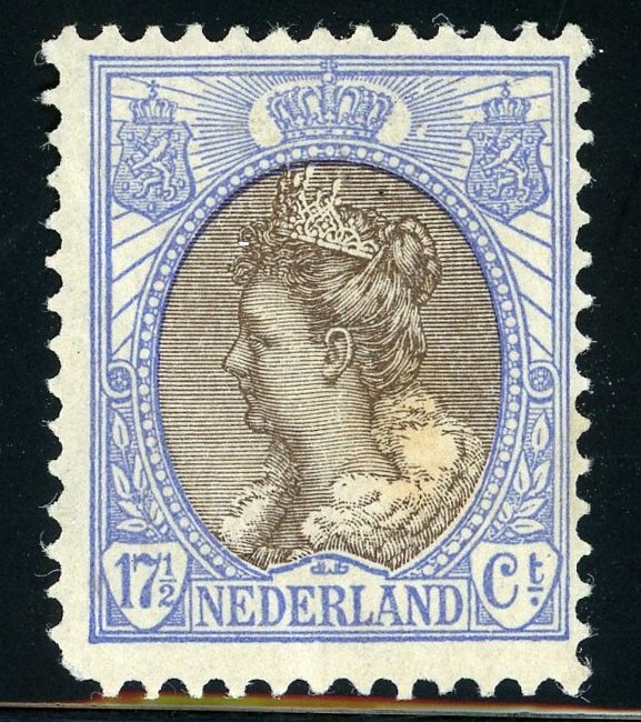 Stamp Netherlands, Scott # 73 Mint VLH