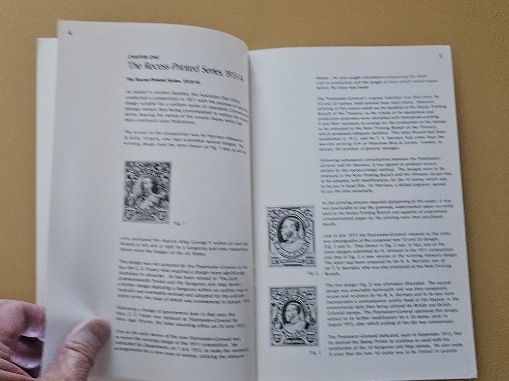 Australian Postage Stamps: The 1913-14 Recess-Printed Series And King George...