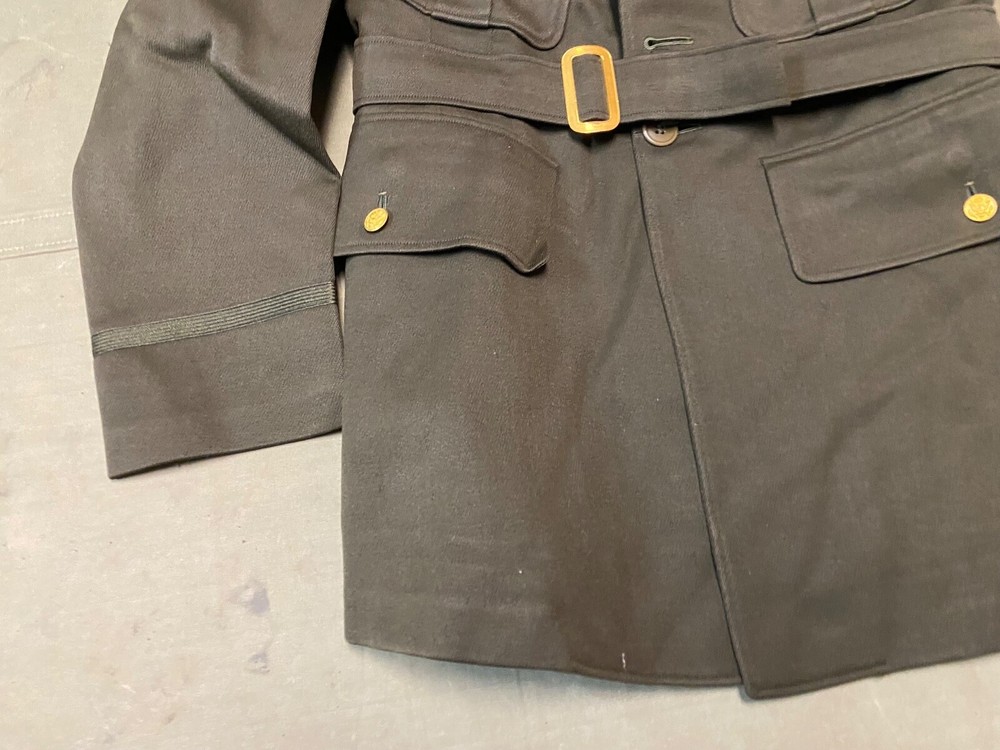 ORIGINAL WWII US ARMY OFFICER CLASS A DRESS JACKET- SMALL 38R